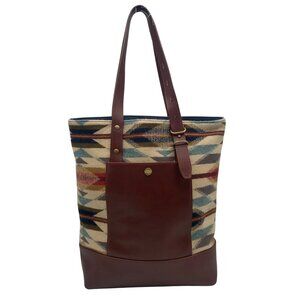Pendleton Wyeth Brown Tote Bag
